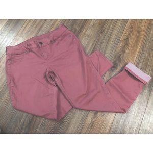 Blush Denim Jeggings